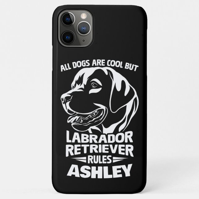 Coques Case-Mate iPhone Labrador Retriever Rules and Cool Funny Dog Lover (Dos)