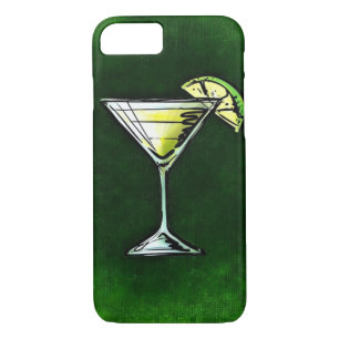 Coque iPhone 7 L'absinthe au cocktail vert