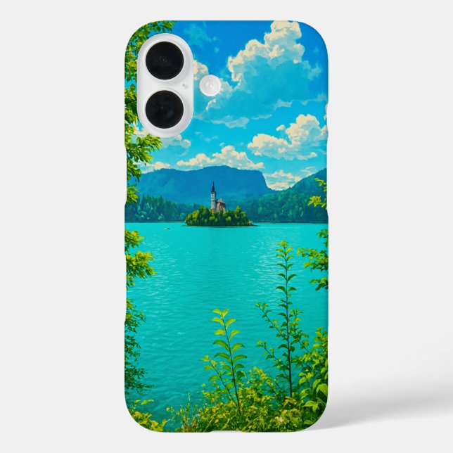 Coques Case-Mate iPhone Lac Bled (Verso)