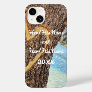 Coque Case-Mate iPhone Lac Tahoe Blue Water Tree Heart Love