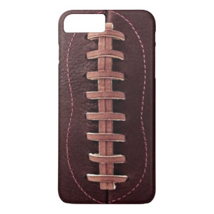 Case-Mate iPhone Case Lacets de sport de football en cuir vintage