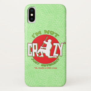 Coques Pour iPhone Lacrosse Goalie 'I'm Not Crazy'