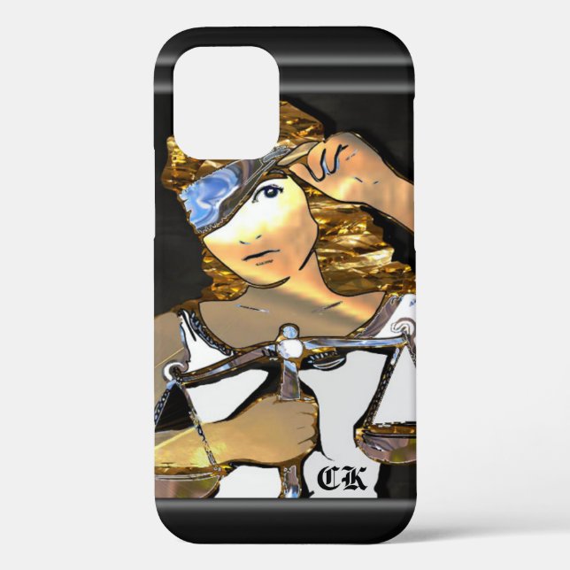 Coques Case-Mate iPhone Lady Justice Où Es-Tu ? (Verso)