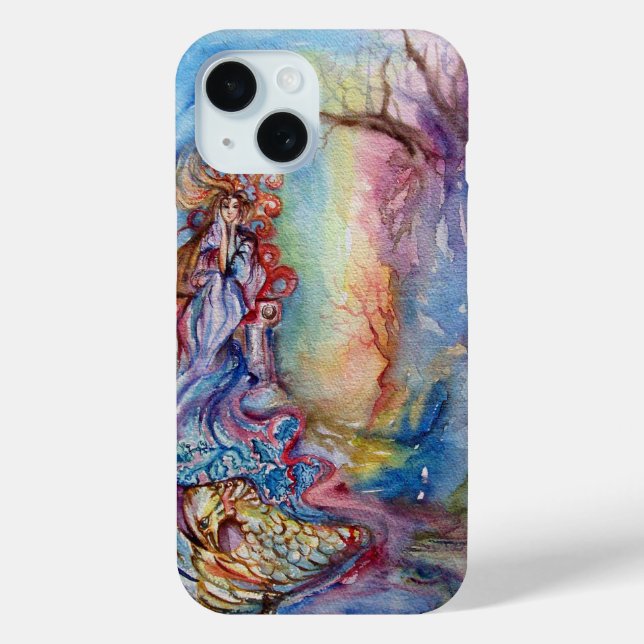 Coques Case-Mate iPhone LADY OF LAKE / Magie et mystère (Verso)
