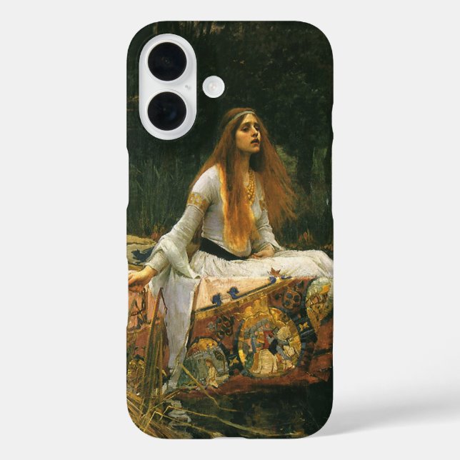 Coques Case-Mate iPhone Lady Shalott On Boat par John William Waterhouse (Verso)