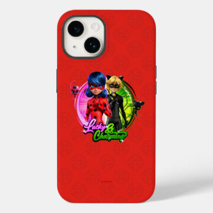 Coque Case-Mate iPhone Ladybug & Cat Noir   Lucky & Charming