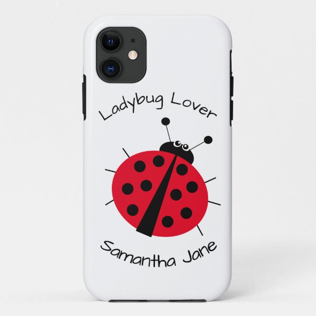 Coques Case-Mate iPhone Ladybug Lover Girl Fun mignon dessin (Dos)