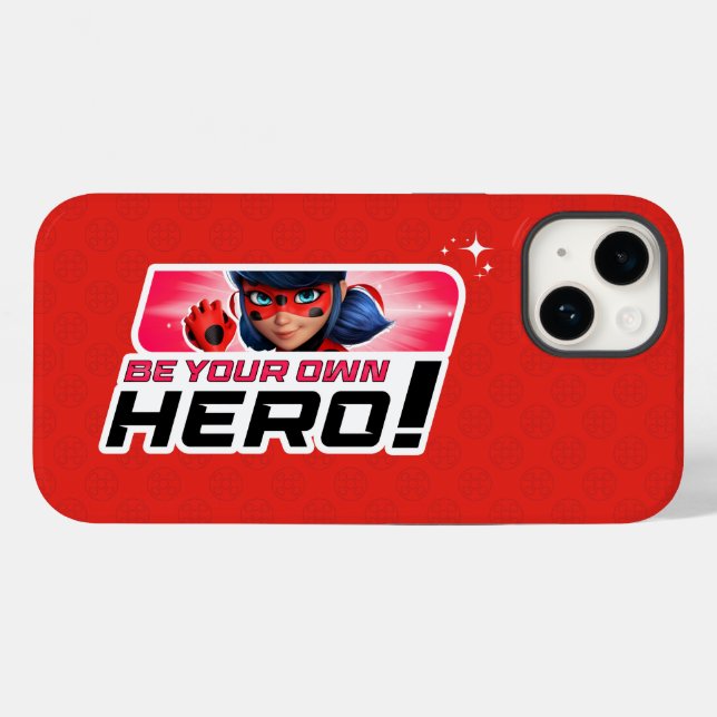 Coques Case-Mate iPhone Ladybug miraculeux | Soyez votre propre héros (Verso (horizontal))