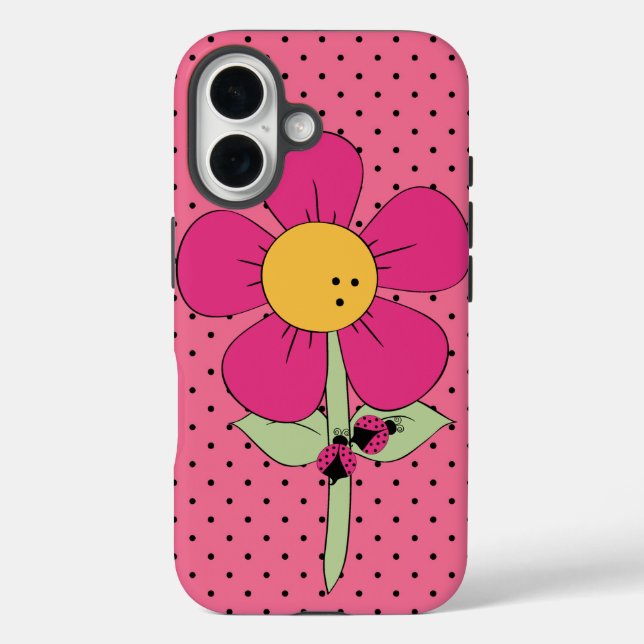 Coques Case-Mate iPhone Ladybugs Sur Les Pois (Verso)