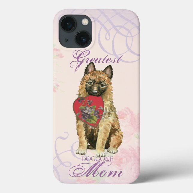 Coques Case-Mate iPhone Laekenois Heart Mom (Verso)