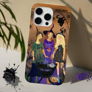 Coque Case-Mate iPhone L'affaire téléphonique Éffrayante Halloween Witche