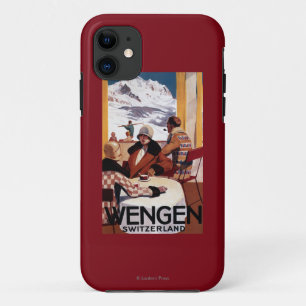 Coque Case-Mate iPhone L'affiche promotionnelle de club incliné