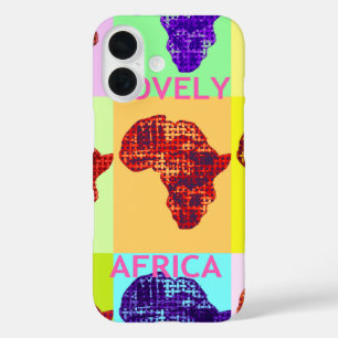 COQUE POUR iPhone 16 L'AFRIQUE AMOUREUSE