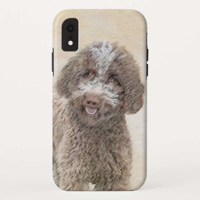 Coques Case-Mate iPhone Lagotto Romagnolo Peinture - Cute Original Chien A (Dos)