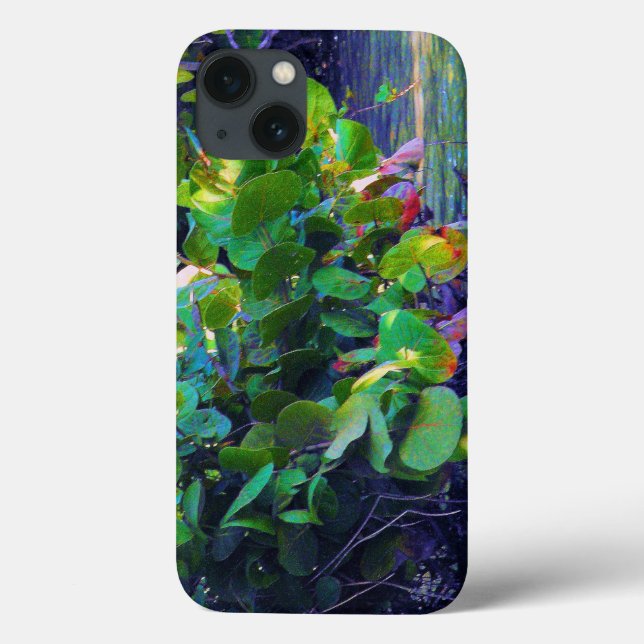 Coques Case-Mate iPhone Lagune de la mangrove avec des raisins de mer (Verso)