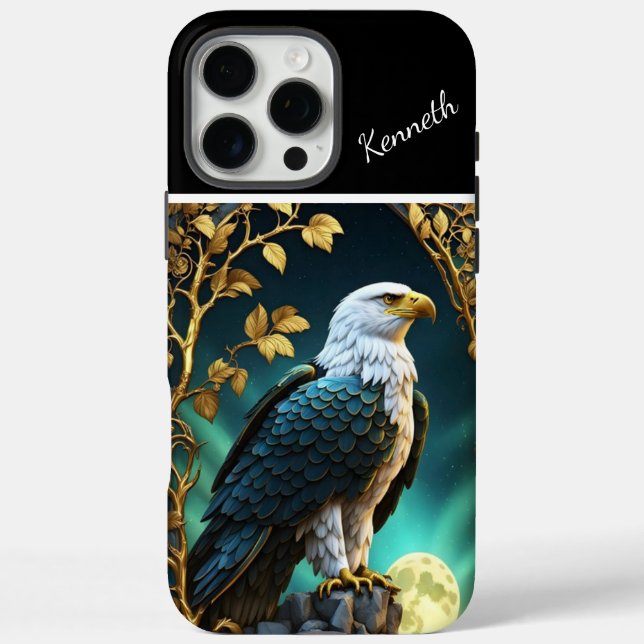 Coques Case-Mate iPhone L'aigle des rochers contours des cultures (Verso)