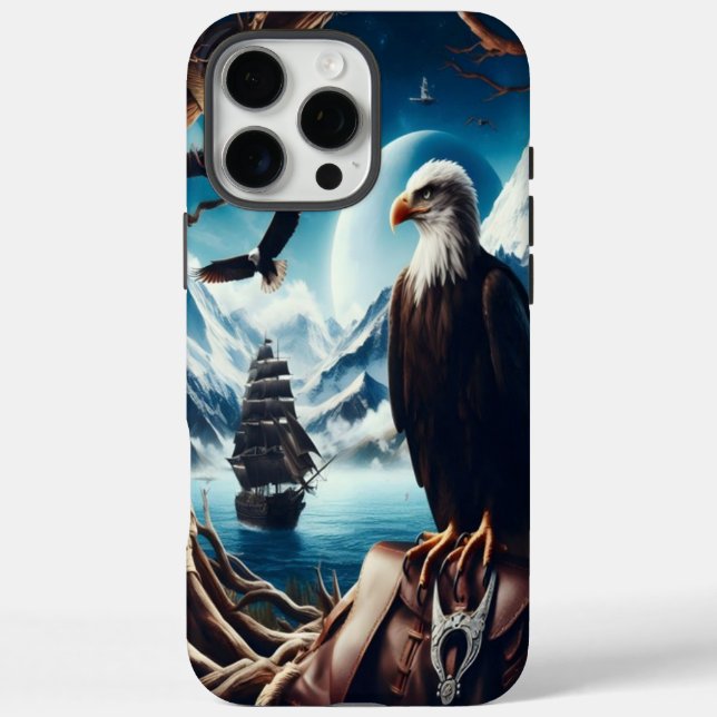 Coques Case-Mate iPhone L'Aigle regarde la mer (Verso)