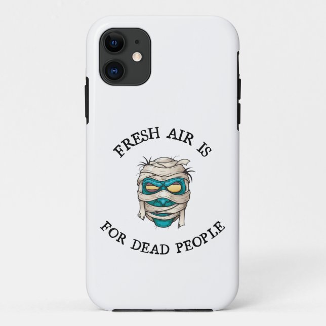 Coques Case-Mate iPhone L'air frais est pour les morts (Dos)
