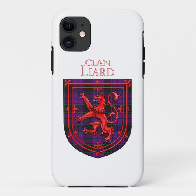 Coques Case-Mate iPhone Laird Tartan Scottish Plaid Lion Rampant (Dos)