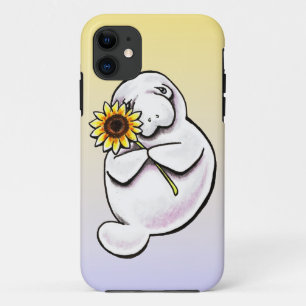 Coque iPhone 11 -Laisse ensoleillée Art™ de lamantin