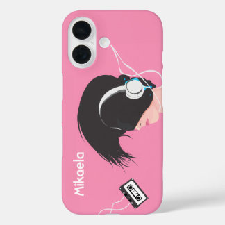 Coque Pour iPhone 16 Laissez la musique prendre le contrôle