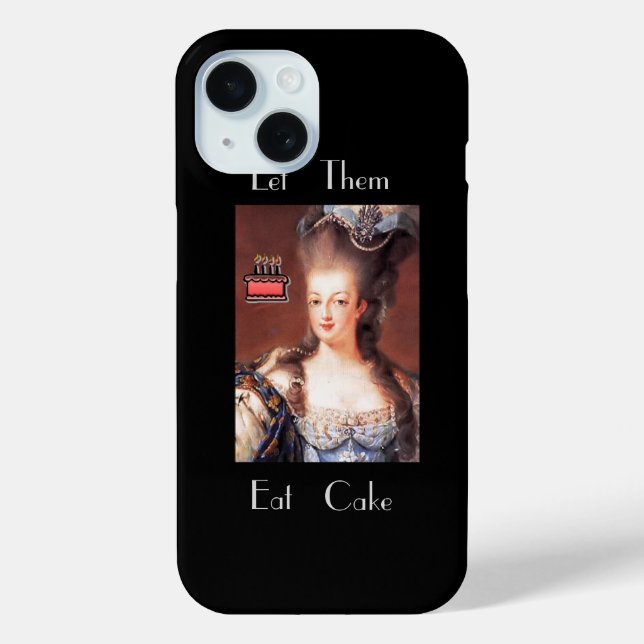 Coques Case-Mate iPhone Laissez-les manger gâteau Marie Antoinette Coque-M (Verso)