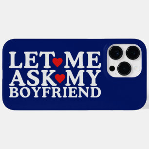 Coque Case-Mate iPhone Laissez-moi demander à mon ami ami Saint Valentin