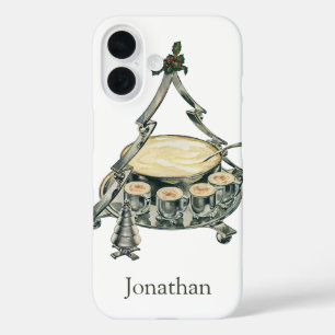 Coque Pour iPhone 16 Lait de poule dans un bol à punch en forme de sapi