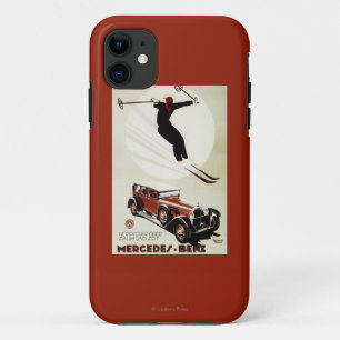 Coque Case-Mate Pour iPhone L'Allemagne - sauter de skieur