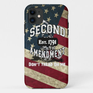 Coques Pour iPhone L'amendement de drapeau américain deuxièmes ne