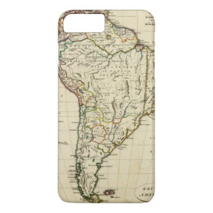 Etui iPhone Case-Mate L'Amérique du Sud avec des frontières décrites