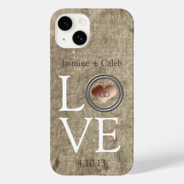 Coques Case-Mate iPhone L'amour-avec cette bague par Shirley Taylor (Verso)