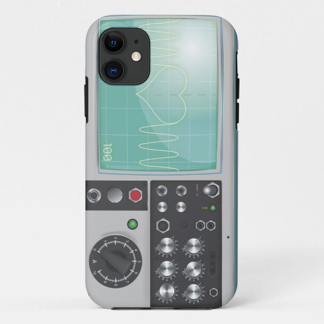 Coques Case-Mate iPhone L'amour de l'oscilloscope (Dos)