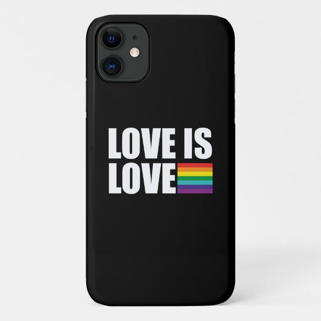 Coques Case-Mate iPhone L'amour est l'amour (Dos)