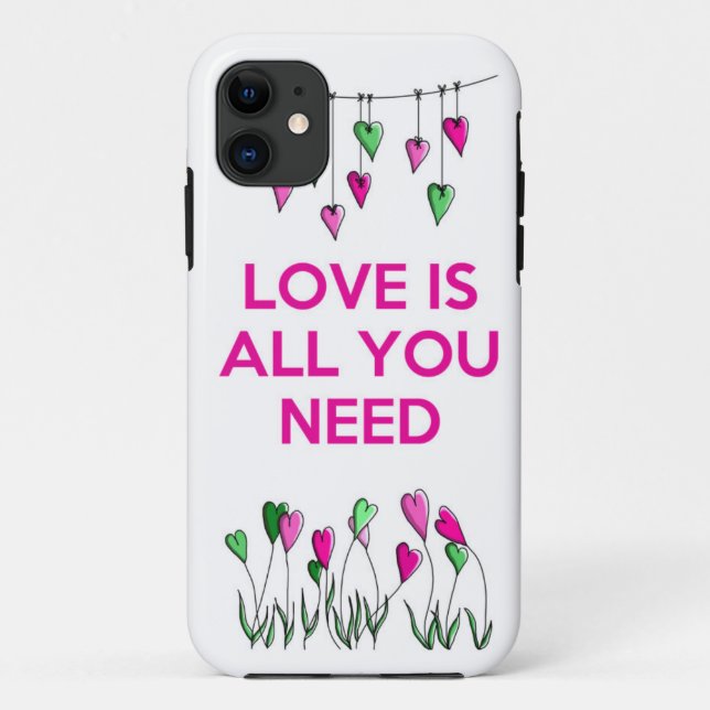 Coques Case-Mate iPhone L'amour est tout vous Need.jpg (Dos)