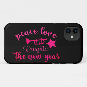 Case-Mate iPhone CASE L'AMOUR ET LE RIRE DE LA PAIX DANS LA NOUVELLE ANN
