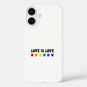 Coque Pour iPhone 16 L'amour minimaliste est la fierté de l'amour Arc-e
