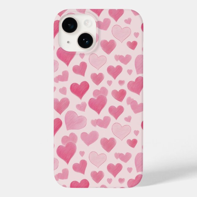 Coques Case-Mate iPhone L'amour rose (Verso)