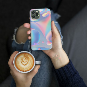 Coque Case-Mate iPhone Lampe de lave psychédélique de style hippie en arc