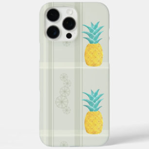 Coque iPhone 16 Pro Max L'ananas rencontre Plaid