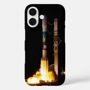 Coques iPhone 16 Lancement de fusée spatiale nocturne