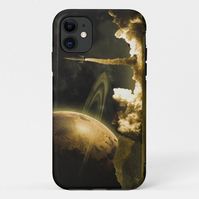 Coques Case-Mate iPhone Lancement Spatial Vintage (Dos)