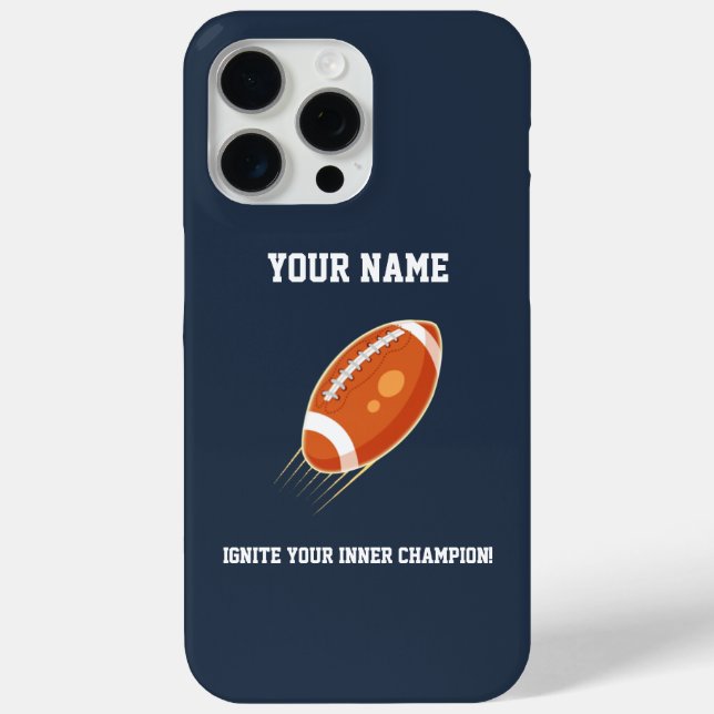 Coques Case-Mate iPhone "Lancez votre champion intérieur !" RUGBY LOVER (Verso)