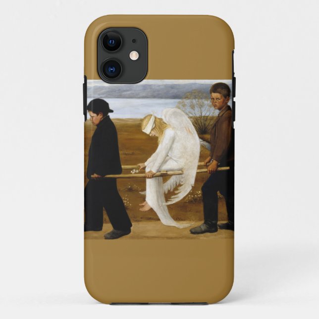 Coques Case-Mate iPhone L'ange blessé par la peinture Hugo Simberg, 1903 (Dos)