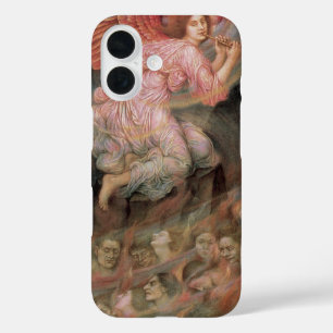 Coques iPhone 16 L'ange jouant de la flûte aux âmes en enfer d'Evel