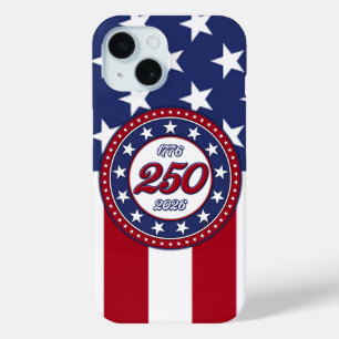 Coque Case-Mate iPhone L'anniversaire des 250 ans de l'Amérique avec le d