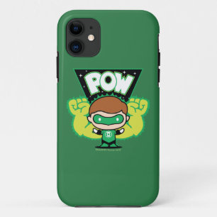 Etui iPhone Case-Mate Lanterne verte Chibi Formant Des Poings Géants