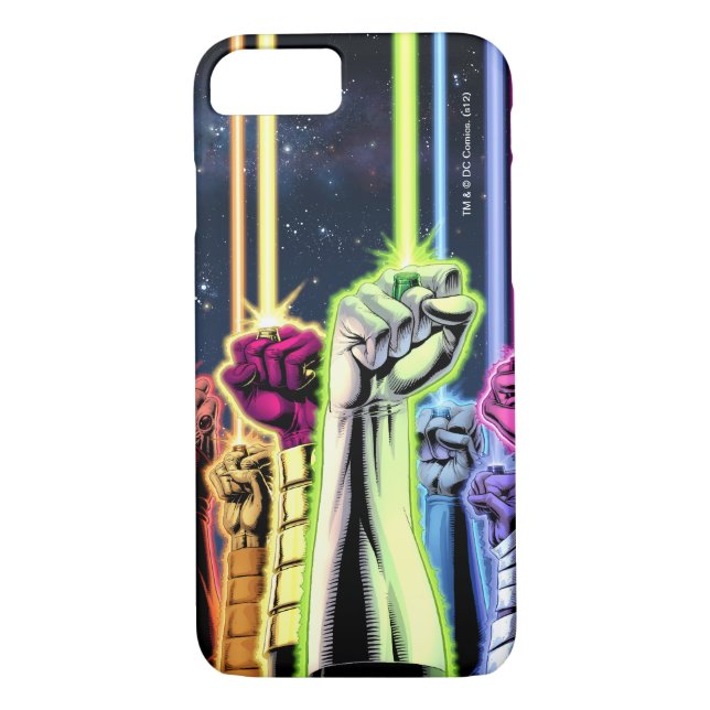 Coques Case-Mate iPhone Lanterne verte - Mains dans l'air (Dos)