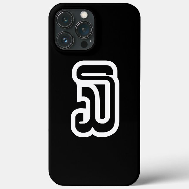 Coques Case-Mate iPhone Lao / Laos Numéro Trois / 3 / ໓ (Sam) Laotien (Verso)