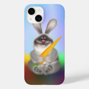 Coque Pour iPhone 14 Lapin avec carotte